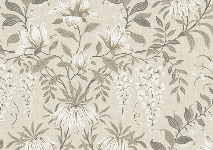 Laura Ashley Parterre, Natural - Roman Blind - Image 7